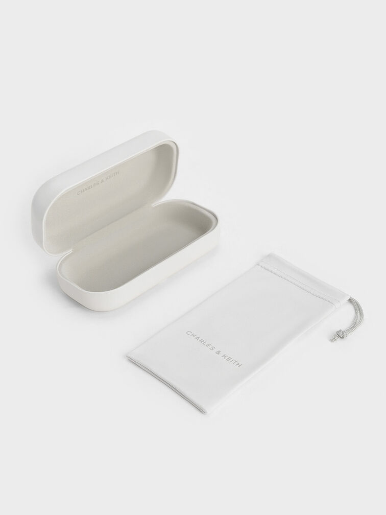 Eden Oval Sports Sunglasses, Black, hi-res