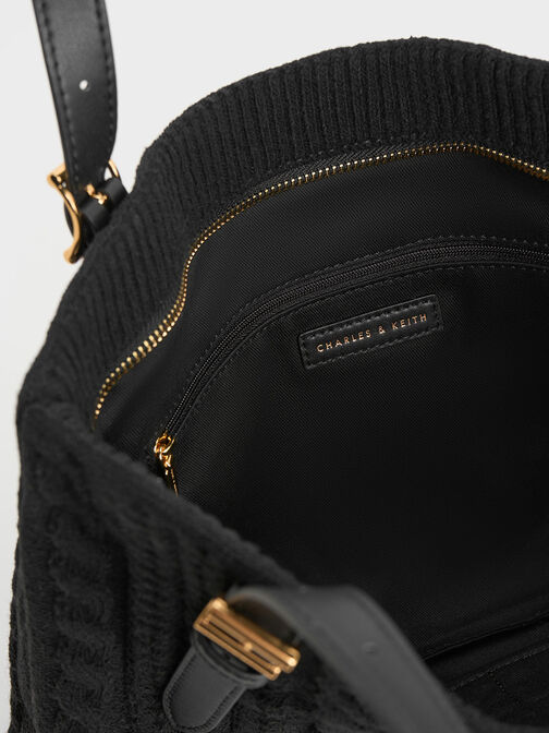 Apolline Textured Tote Bag, , hi-res