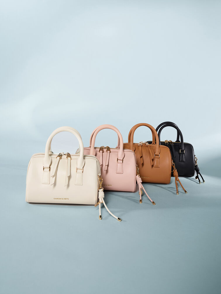 กระเป๋าโบว์ลิ่งรุ่น Everleigh, สีรัสเซ็ตบราวน์, hi-res