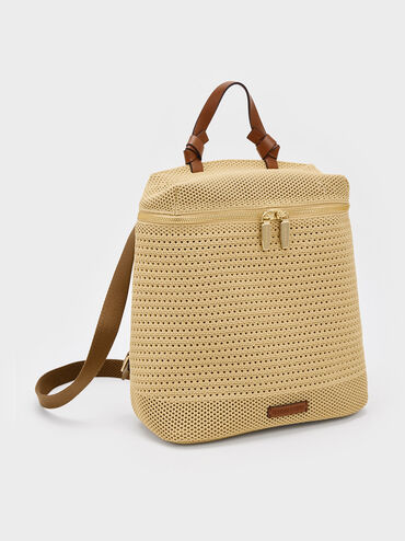 Ida Knitted Backpack, , hi-res