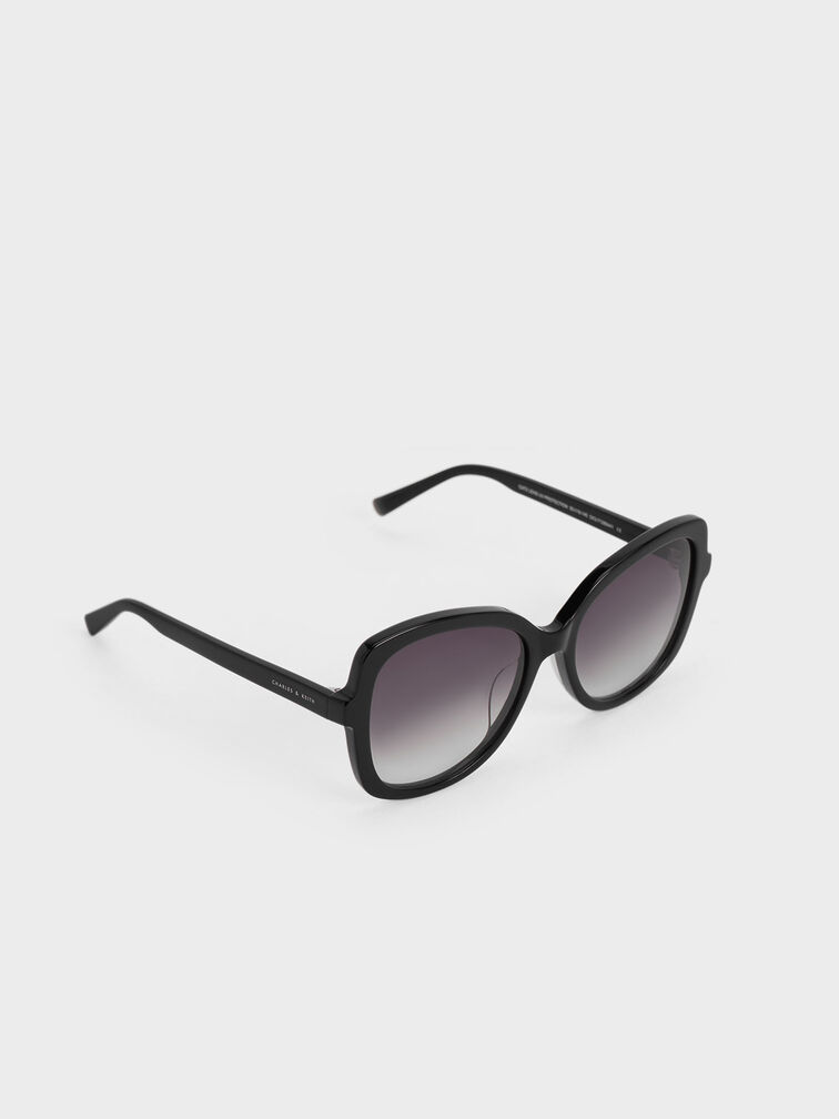 Acetate Butterfly Sunglasses, , hi-res