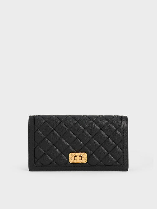 Micaela Quilted Phone Pouch, , hi-res