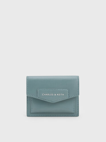 Adelie Envelope Card Holder, Slate Blue, hi-res