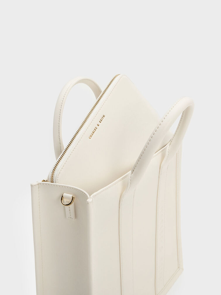 Clover Trapeze Tote Bag, , hi-res