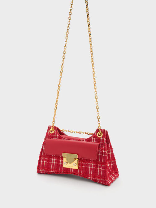 Eudora Tweed Sculptural Bag, , hi-res