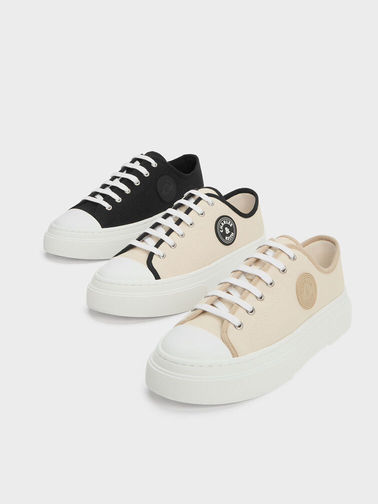 Canvas Low-Top Sneakers, , hi-res