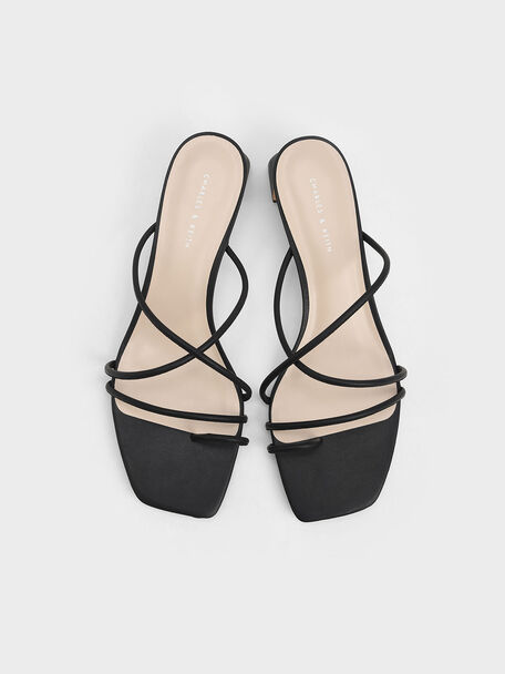 Strappy Toe Ring Sandals, , hi-res