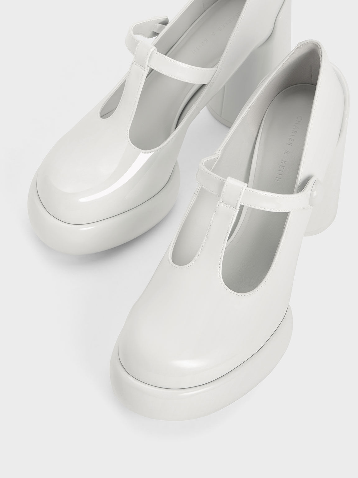 White patent mary jane shoes outlet