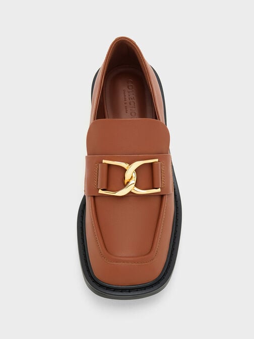 Gabine Leather Loafers, , hi-res