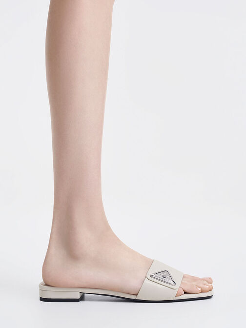 Trice Metallic Accent Slide Sandals, , hi-res