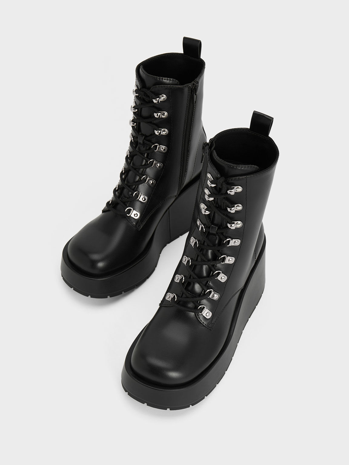 Platform combat ankle boots shop