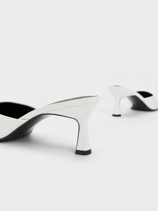 Flare Heel Mules, , hi-res