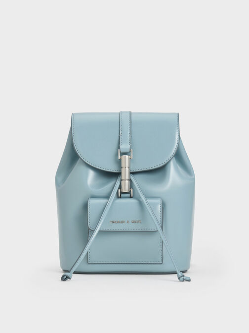 Cesia Metallic Accent Backpack, , hi-res