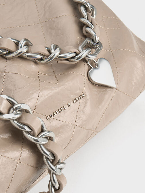 Duo Double Chain Hobo Bag, , hi-res
