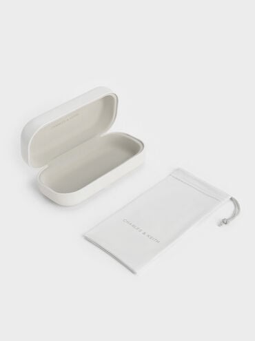 Miranda Square Sunglasses, Light Gold, hi-res