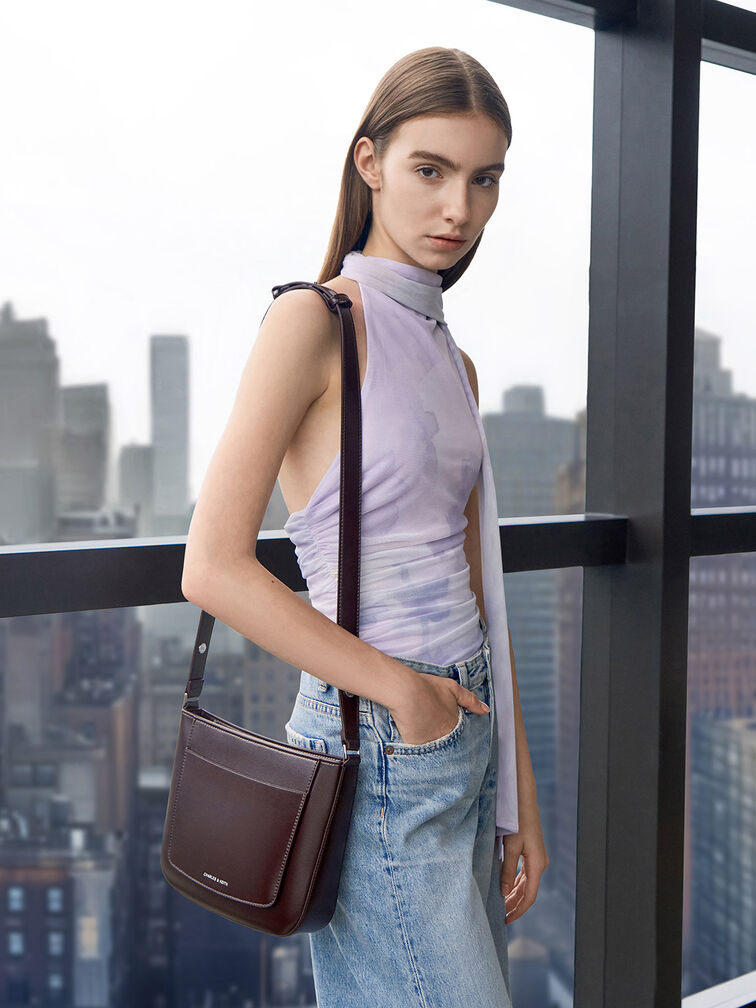 Irie Shoulder Bag, Plum, hi-res
