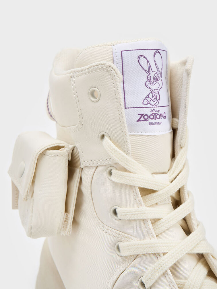 Judy Hopps Rainier Combat Boots, สีชอล์ค, hi-res
