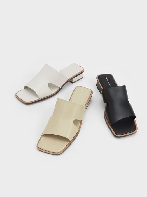 Cut-Out Mules, , hi-res