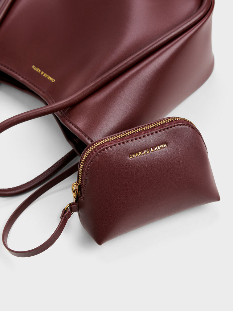 Mini Lyla Tubular Tote Bag, Mulberry Plum, hi-res