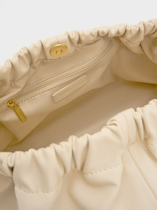 Large Ally Ruched Slouchy Bag, , hi-res