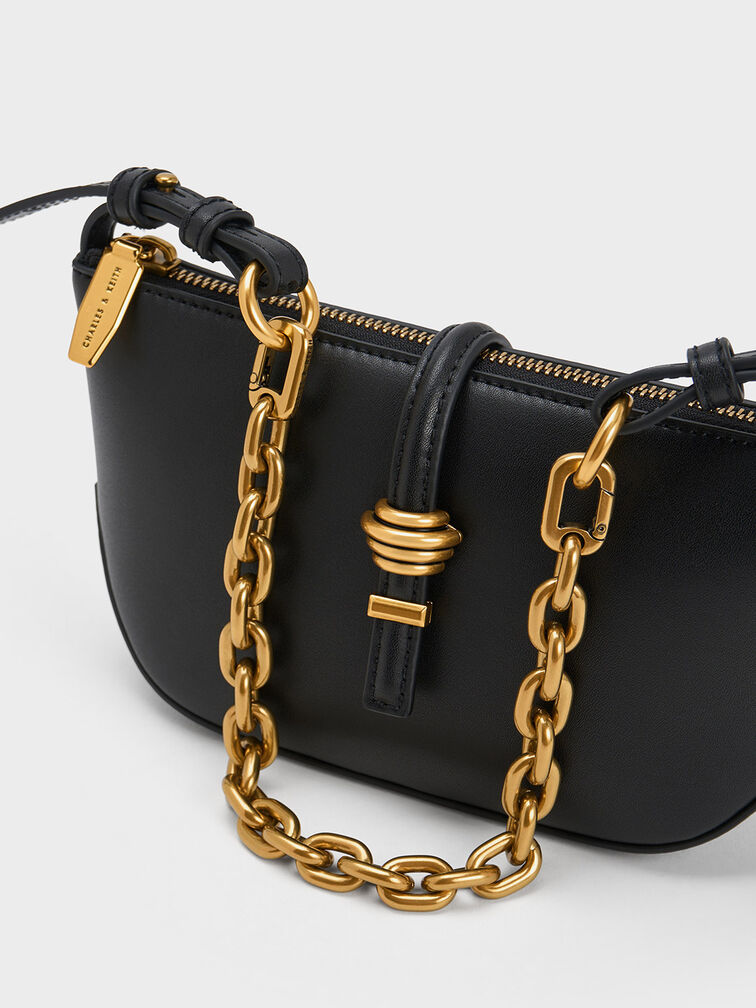 Trudy Belted Geometric Bag, , hi-res