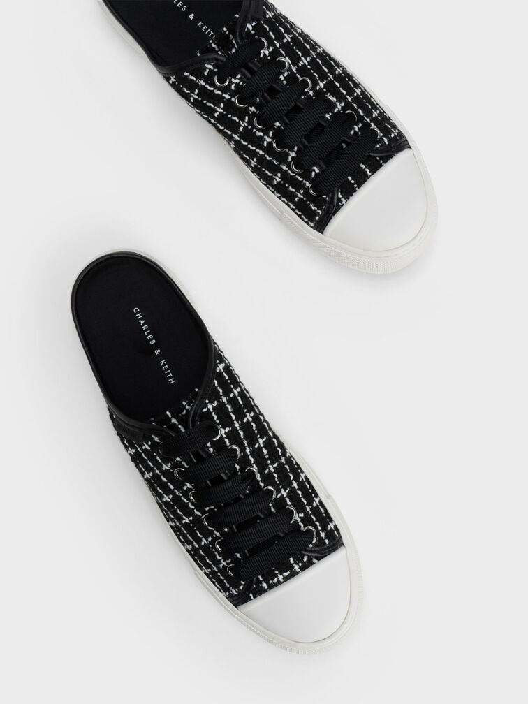 Tweed Slip-On Sneakers, , hi-res