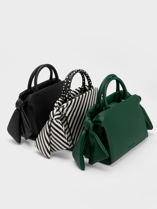 Bow Trapeze Tote Bag, , hi-res