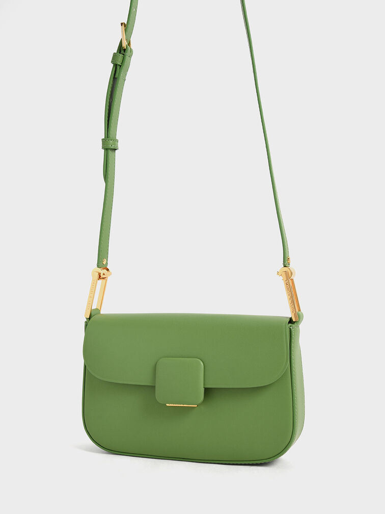 Koa Square Push-Lock Shoulder Bag, , hi-res