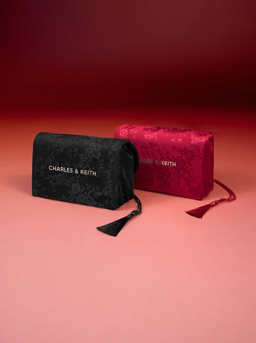 Jacquard Mini Bag, Black, hi-res