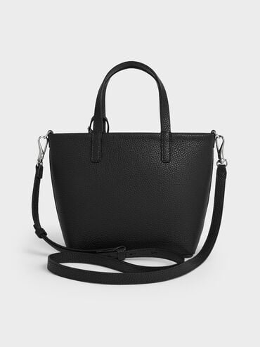Mini Beryl Tote Bag, Noir, hi-res