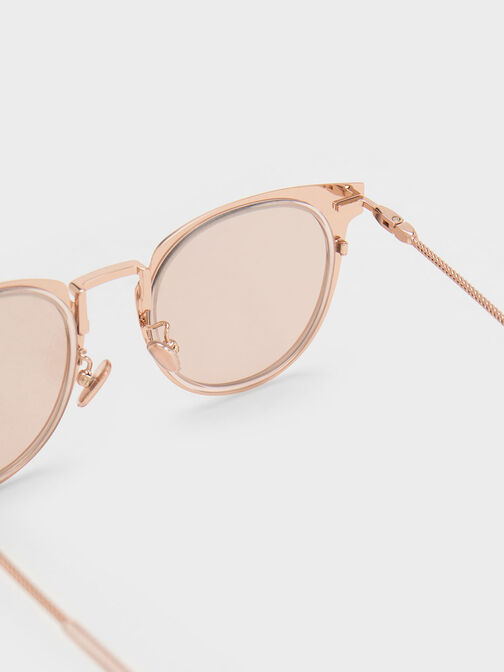 Oval Recycled Acetate Sunglasses, , hi-res