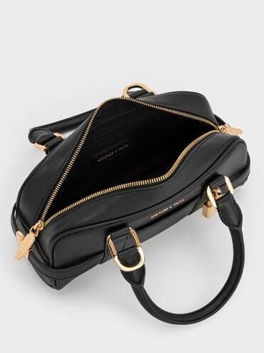 กระเป๋าโบว์ลิ่งรุ่น Scottie, สีดำ, hi-res