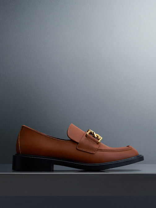 Gabine Leather Loafers, , hi-res