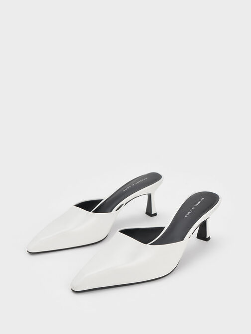Flare Heel Mules, , hi-res