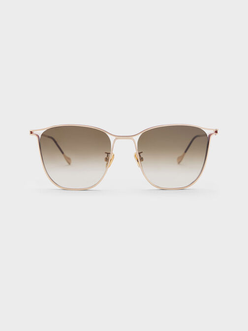 Wire Frame Butterfly Sunglasses, , hi-res