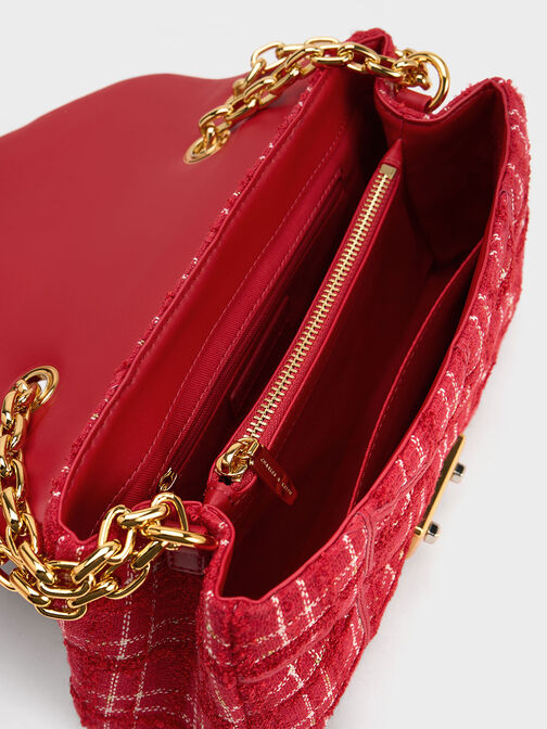 Eudora Tweed Trapeze Bag, , hi-res