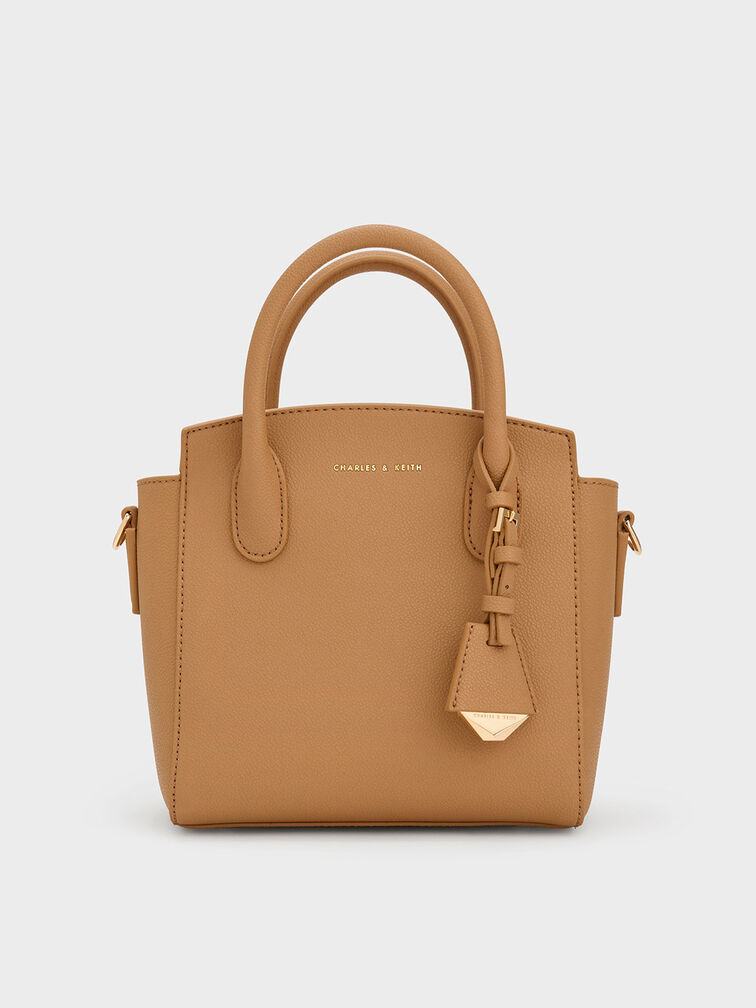Double Handle Trapeze Tote Bag, , hi-res