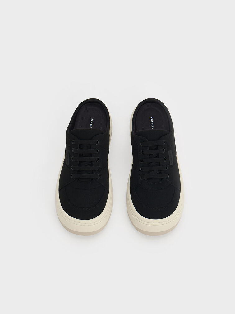 Textured Slip-On Sneakers, , hi-res