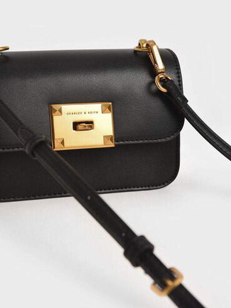 Raleigh Top Handle Bag, Black, hi-res