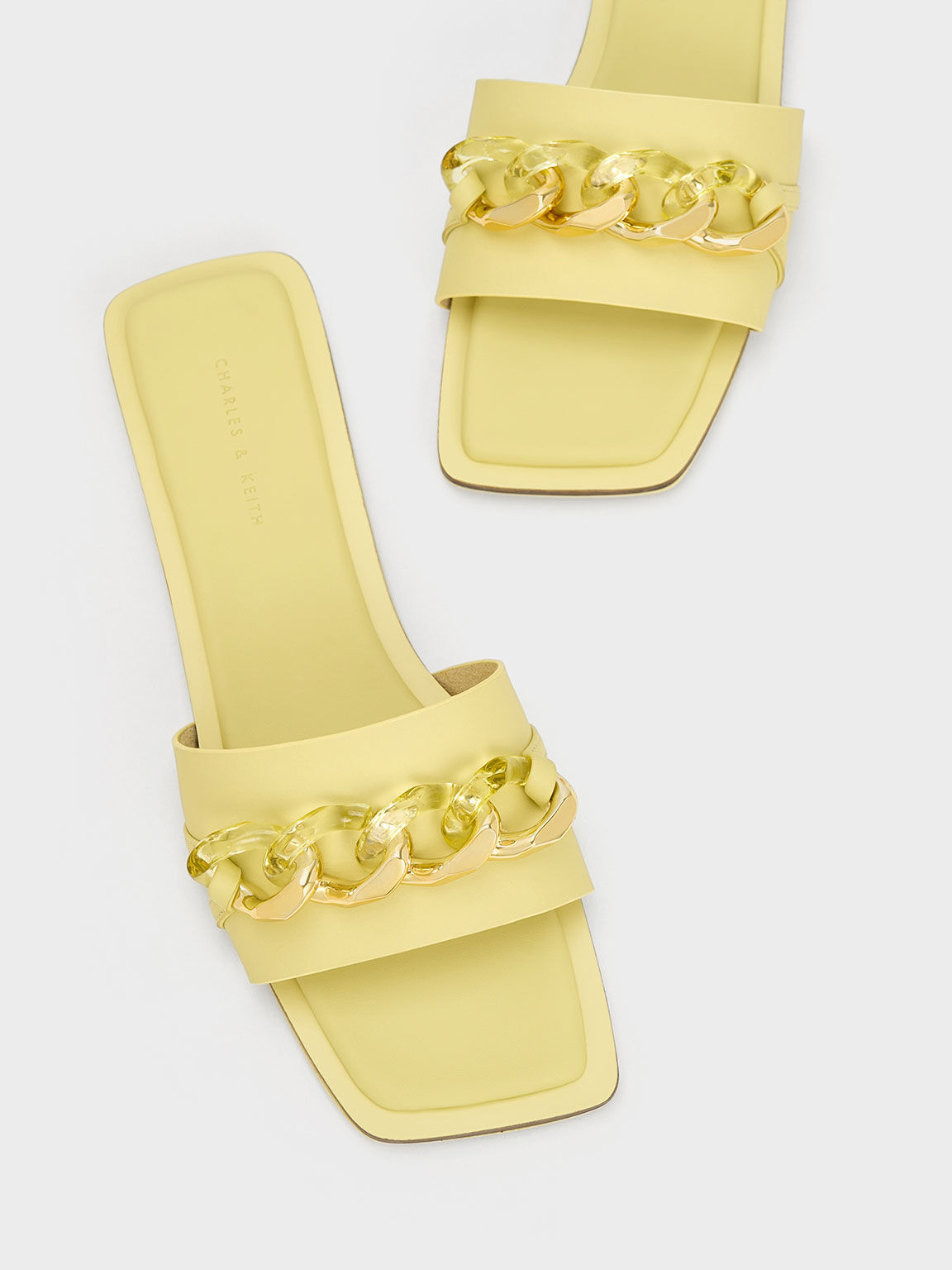 Yellow slides for hotsell women