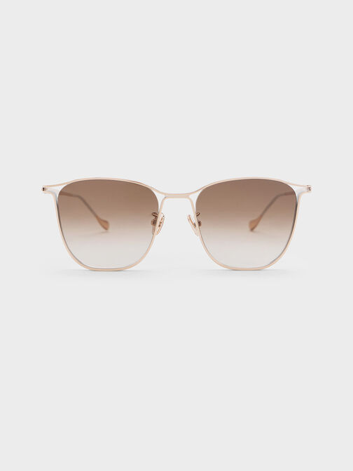 Wire Frame Butterfly Sunglasses, , hi-res