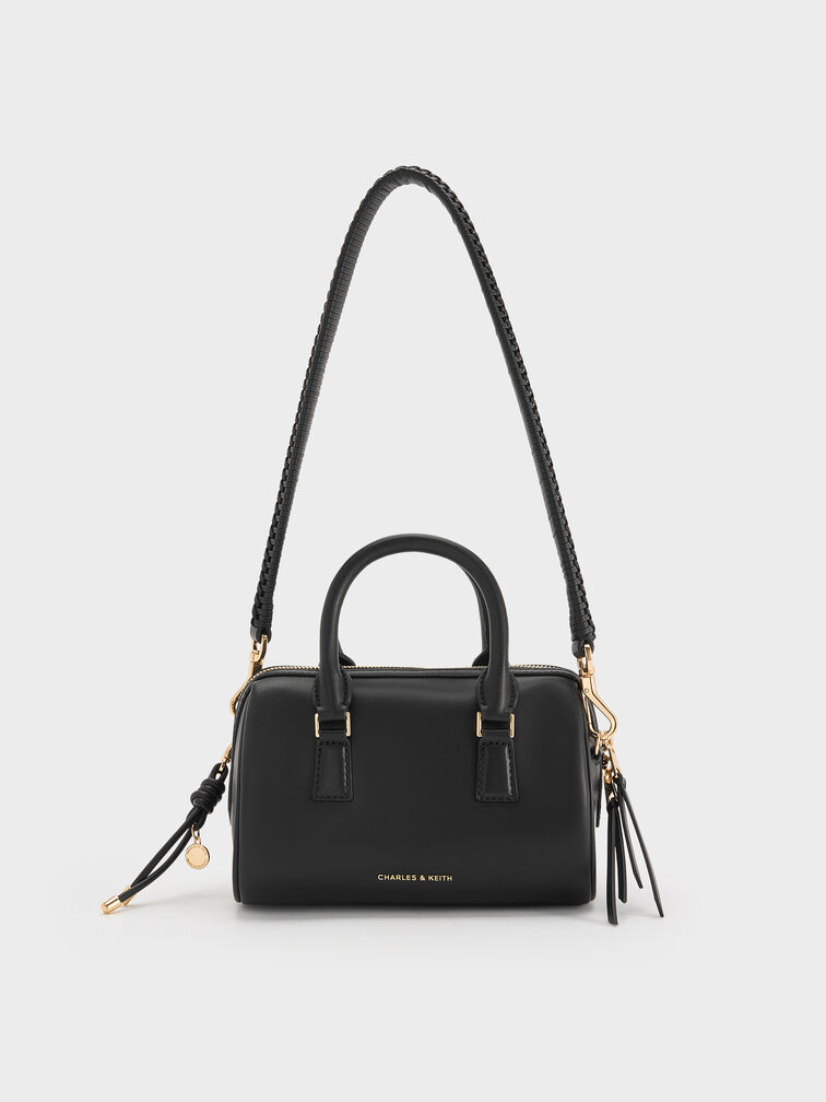 กระเป๋าโบว์ลิ่งรุ่น Everleigh, สีดำ, hi-res