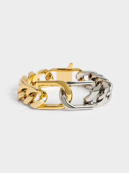 Gabine Chain-Link Bracelet, สีมัลติ, hi-res
