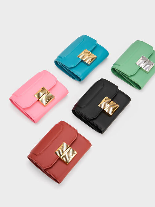 Kalinda Metallic Accent Wallet, , hi-res