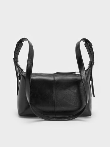 Thora Multi-Pocket Crossbody Bag, Noir, hi-res