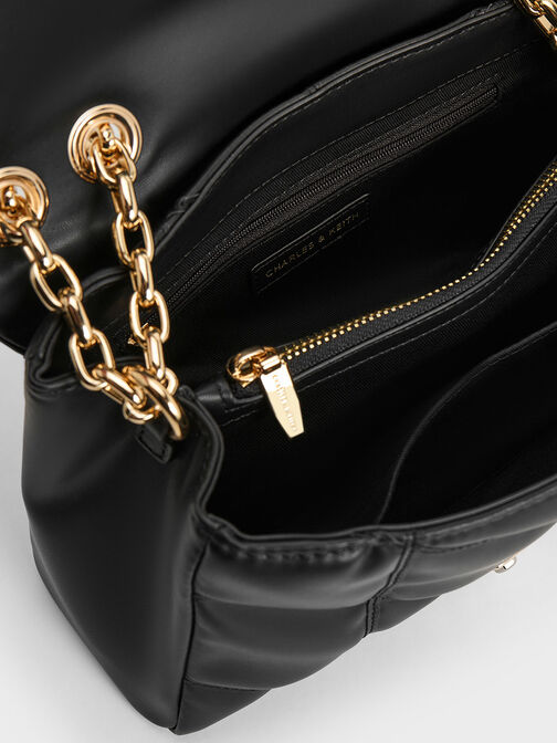 Eudora Chevron Trapeze Bag, , hi-res