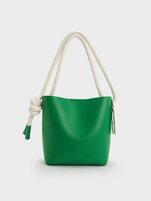 Gwiana Knotted Bucket Bag, , hi-res