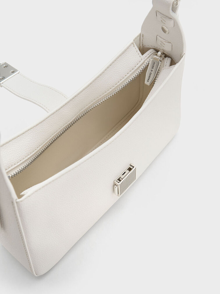 Chain Handle Shoulder Bag, , hi-res