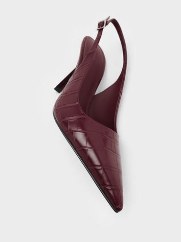 , Animal Print Burgundy, hi-res