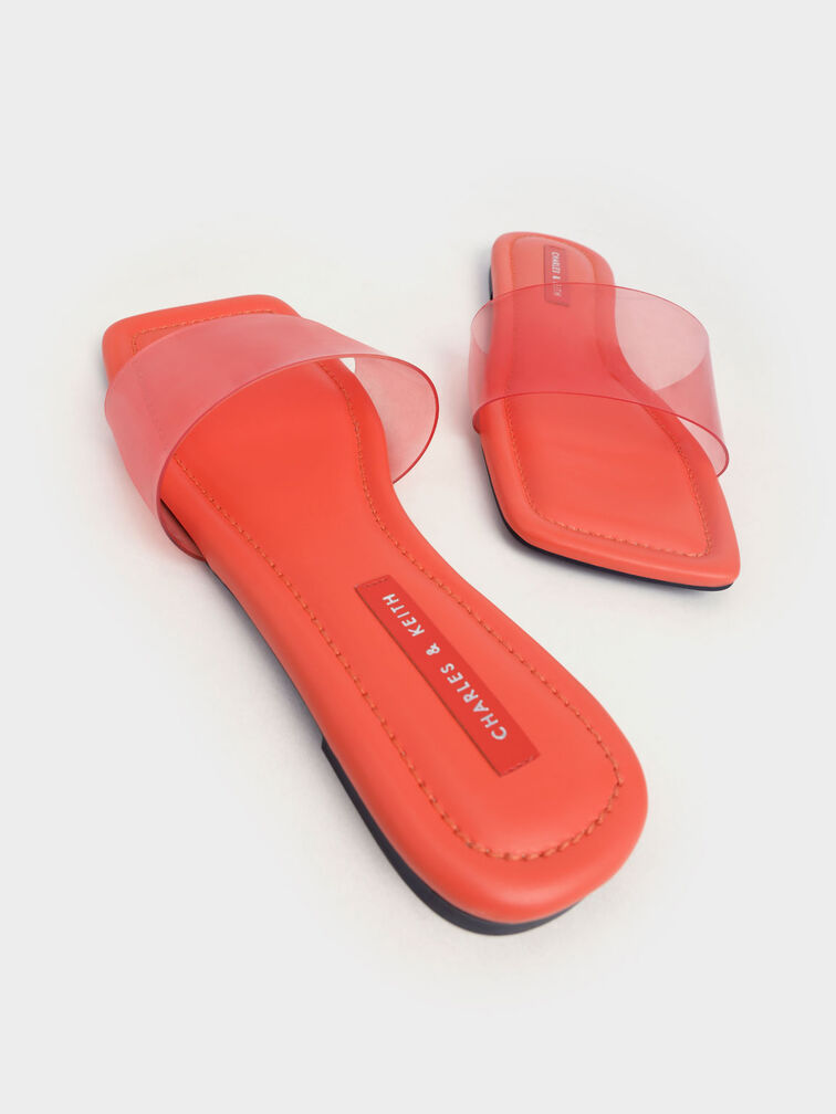 Padded Slide Sandals, , hi-res